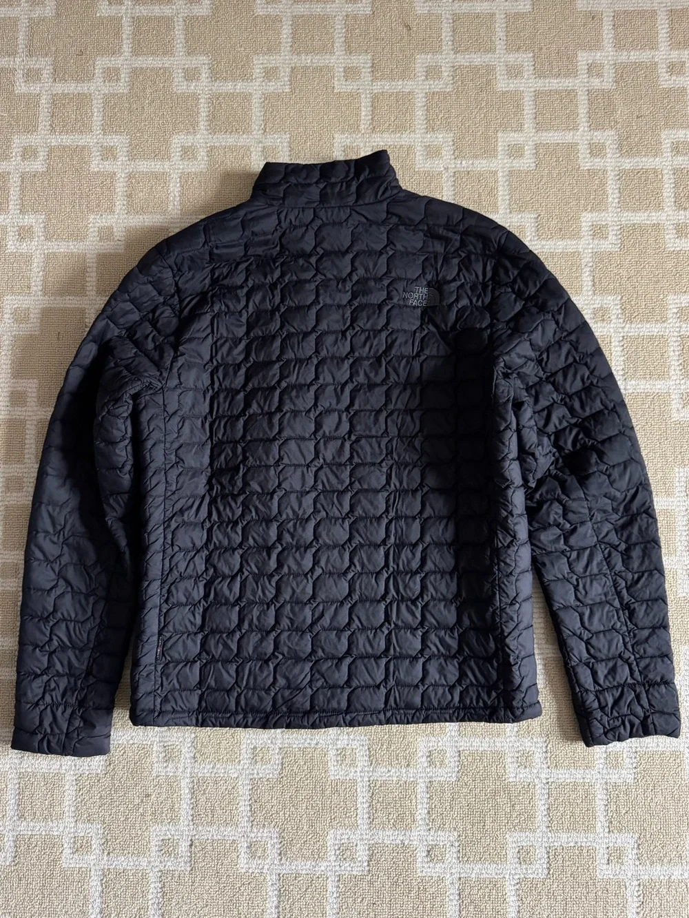 The North Face ThermoBall Insulated Puffer Jacket Packable Black Large